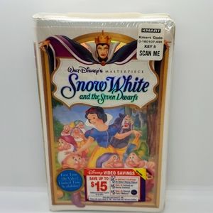 Walt Disney Snow White and the Seven Dwarfs Rare 1524 VHS Video Tape New Sealed
